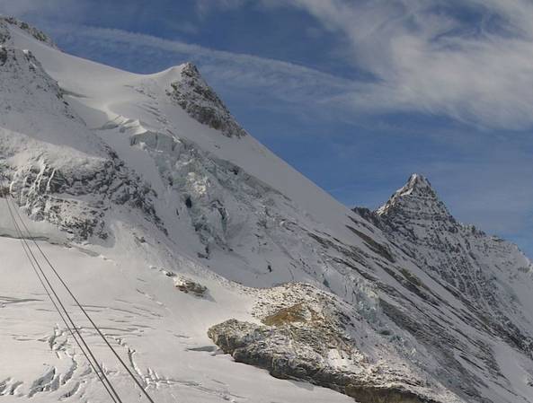Miniature pour Surge du glacier dans la face Nord de l’aiguille de la Grande Motte